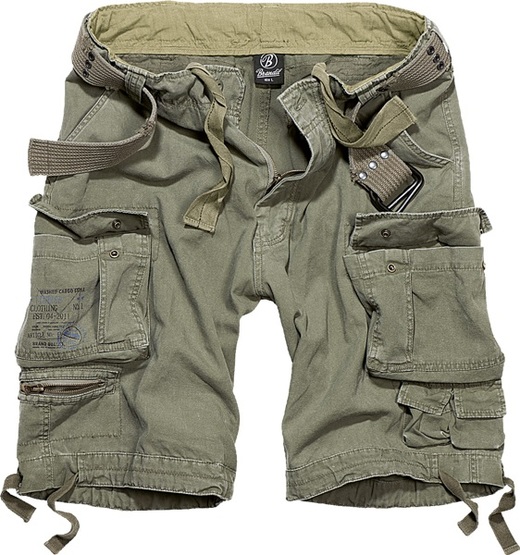 Brandit cargo shorts &quot;Savage Vintage&quot; - olive