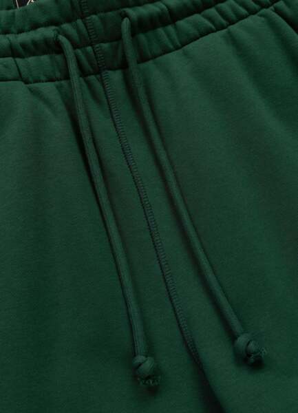 PIT BULL "BADGER" Men's Sweat Shorts - Dark Green