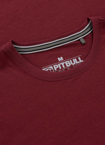 Koszulka męska PIT BULL "SHOT FOR SHOT" - bordowy