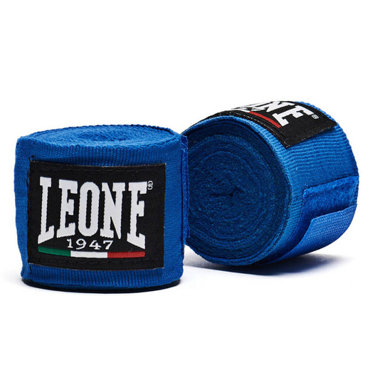Boxing bandage wraps 2.5 m Leone - blue