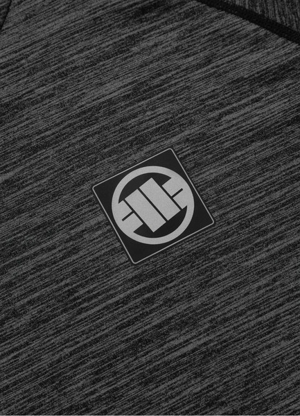  PIT BULL Performance Pro plus &quot;New Logo&quot; Rashguard - Graphite
