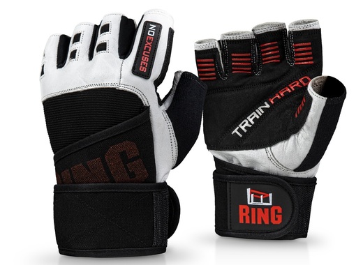 Fitness Gym Bodybuilding Gloves Ring "SMASH"