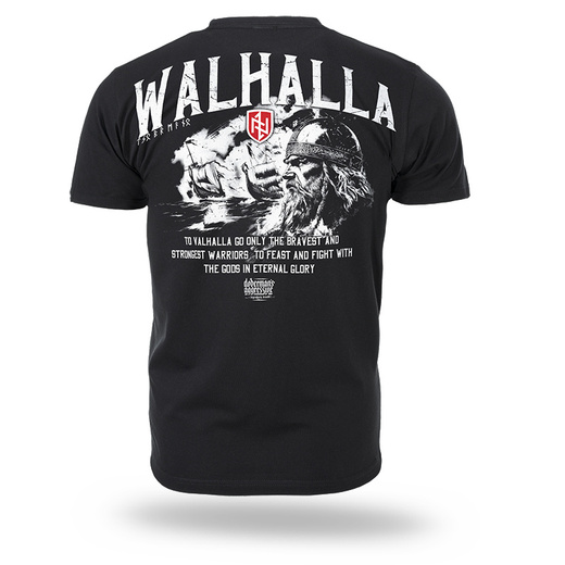 Koszulka T-shirt Dobermans Aggressive "WALHALLA" TS364A - czarna