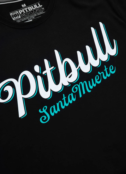 Koszulka PIT BULL "Santa Muerte 24" - czarna