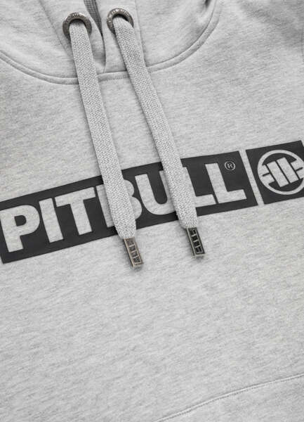 Bluza damska z kapturem PIT BULL "Hilltop" - szara