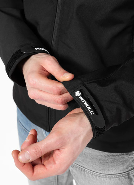 PIT BULL "Rockfish II" Hooded Softshell Jacket - Black