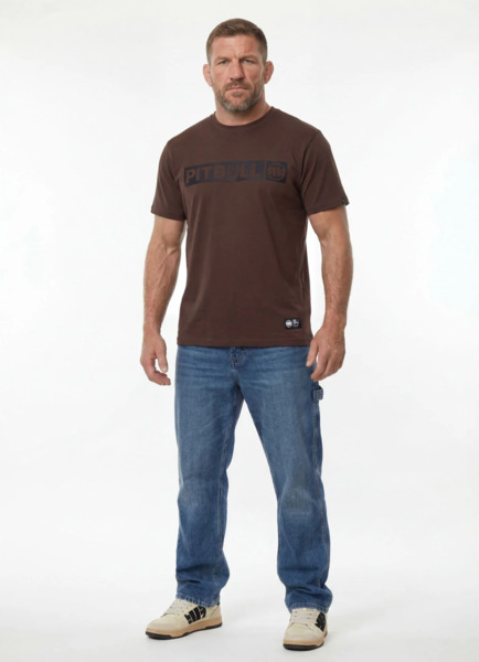 PIT BULL "Hilltop" 170 T-shirt - brown