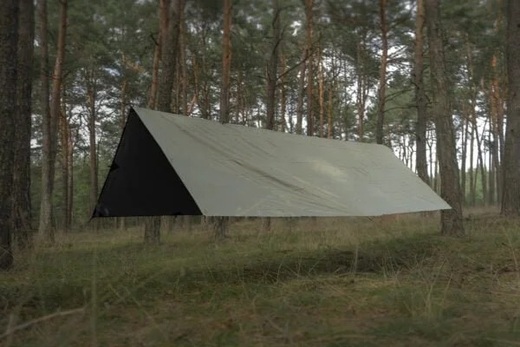 TIGERWOOD T2 Tarp 3×3 Olive/Black - bez zawiesi