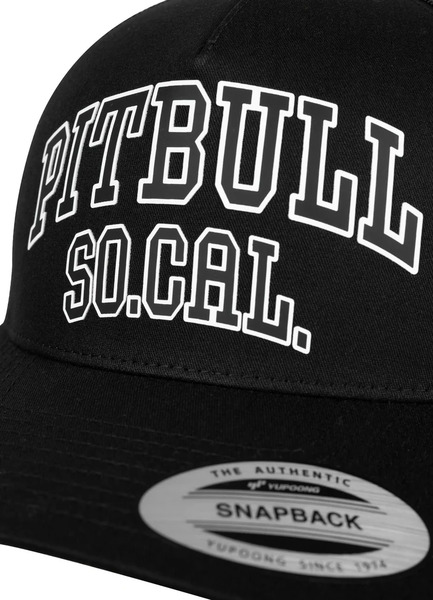 Czapka z daszkiem PIT BULL SO CAL Snapback - czarny