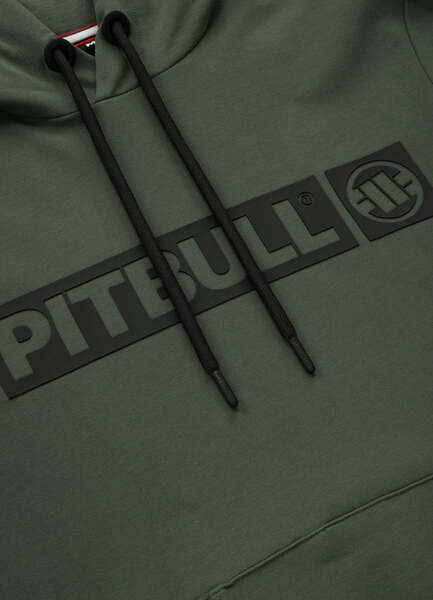 PIT BULL French Terry &quot;Brighton&quot; hoodie - olive