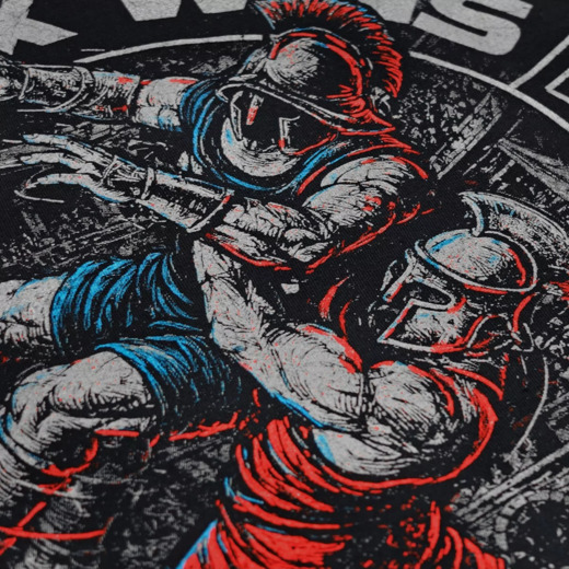 Koszulka T-shirt Extreme Hobby "WRESTLING" - czarny