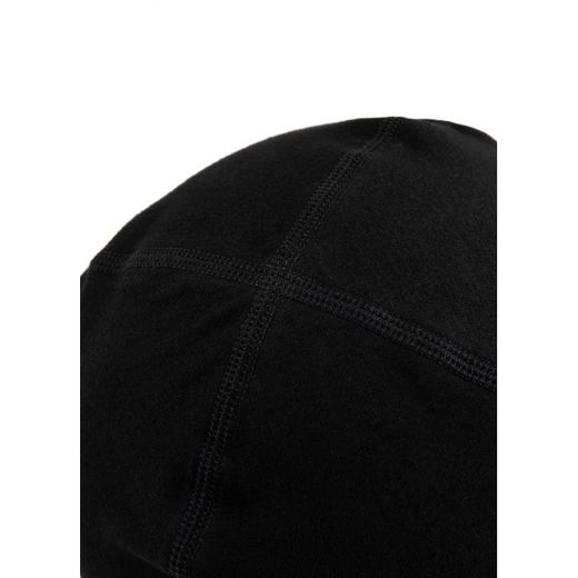 Czapka zimowa bawełniana PIT BULL "Big Logo '23" - czarno/czarna