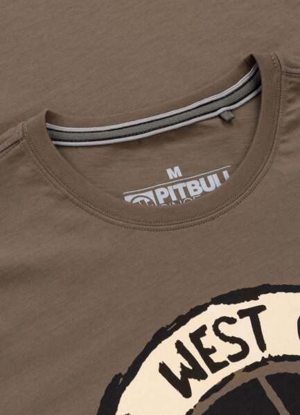 Koszulka męska PIT BULL "SAN DIEGO SUN" - brązowy