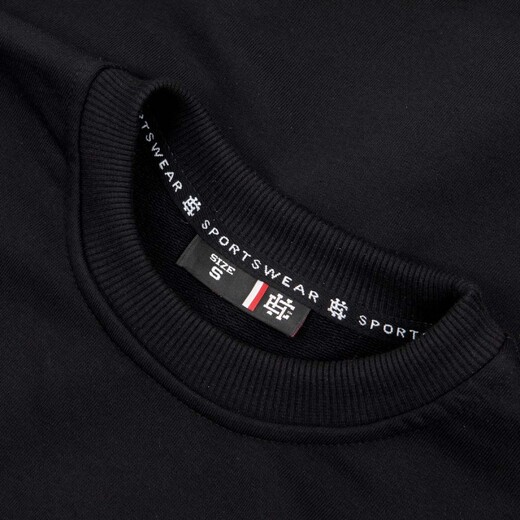 Bluza klasyczna Extreme Hobby "HIDDEN" - czarna