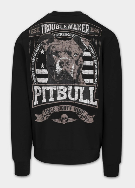 Bluza męska PIT BULL "TROUBLEMAKER" - czarny