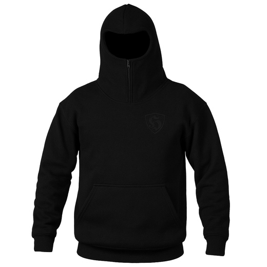 Bluza ninja Extreme Adrenaline "Hooligans - Logo" czarno-czarna