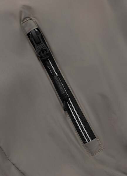 Kurtka przejściowa PIT BULL "Athletic Logo II" - jasny brązowy