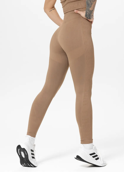  PIT BULL sports leggings for women &quot;COLUMBIA&quot; - light brown 