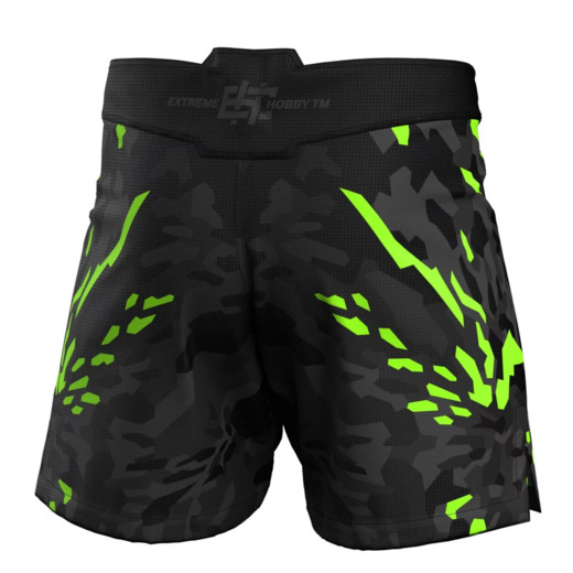  Extreme Hobby Athletic Shorts | BLACK PANTHER - black/lime