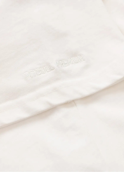 Koszulka męska Pit Bull Garment Washed Small logo - biała