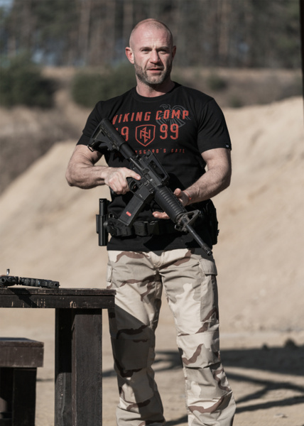 Koszulka T-shirt Dobermans Aggressive "MIGHTY ASGARDS II" TS366B - biała