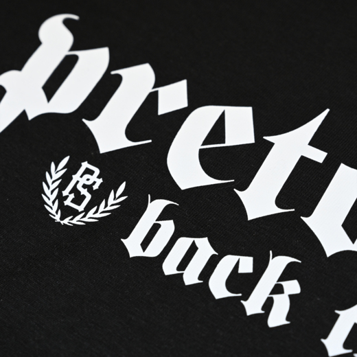 Pretorian Ringer "Back to classic" T-shirt - black