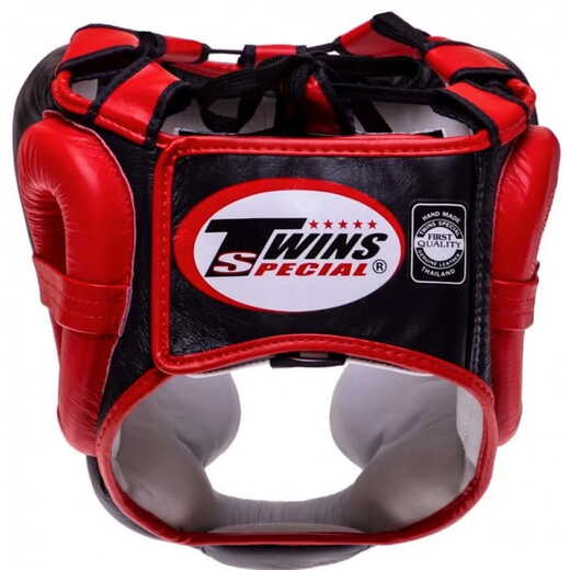  KASK BOKSERSKI SPARINGOWY TWINS SPECIAL HGL3-2T (black/red) 