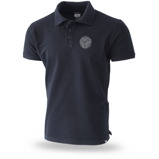Dobermans Aggressive Polo Shirt "CELTIC III" TSP139 - black