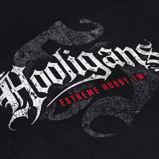 Koszulka T-shirt Extreme Hobby "HOOLIGANS 2026" - czarny