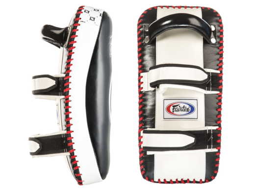  TARCZE TAJSKIE "PAO" FAIRTEX KPLC2 (black/white/red) "Standard" zakrzywiona - PARA - 2SZT "K"