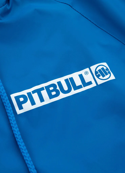 Kurtka wiosenna PIT BULL "Athletic Logo" '23 - jasnoniebieska