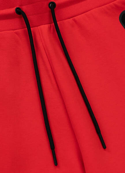 Szorty dresowe męskie PIT BULL "DOGWOOD" - czerwony