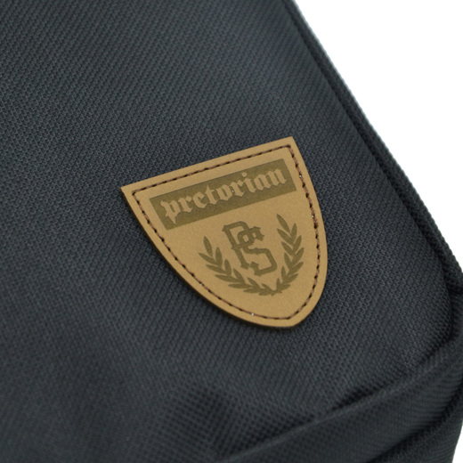 Torebka saszetka Pretorian "Shield - Brown" - czarna