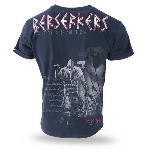 Koszulka T-shirt Dobermans Aggressive "BERSERKERS" TS99 - granatowa