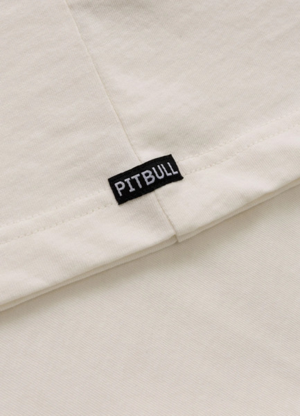 PIT BULL Loose Fit "GRAFFITI" Men's T-Shirt - Off-White