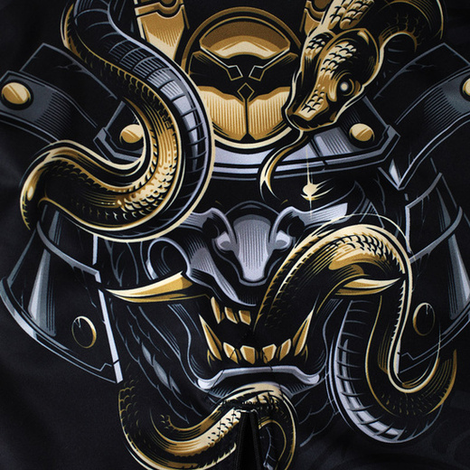 Spodenki MMA Ground Game "Oni Samurai" - czarny