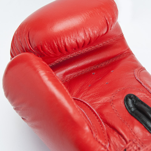 Allright Professional Boxing Gloves leather - red