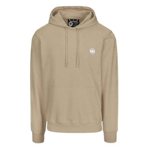 Bluza z kapturem PIT BULL "SMALL LOGO NUGGET" - piaskowy