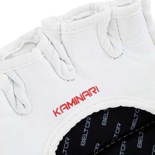 KARATE RĘKAWICE TRENINGOWE Beltor "KAMINARI" - biały