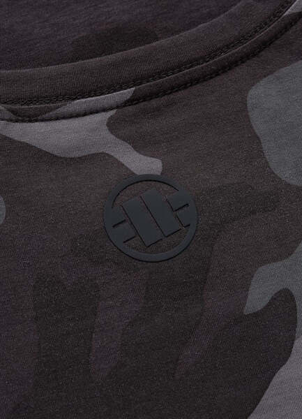 PIT BULL slim fit T-shirt "Classic Boxing" - all black camo
