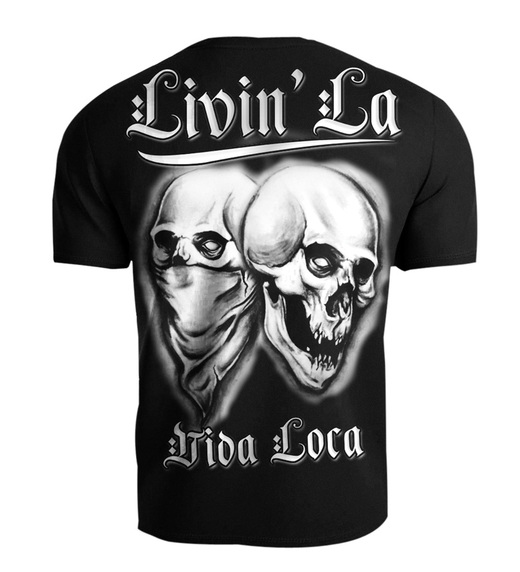 T-shirt &quot;La Vida Loca&quot; streetwear - black