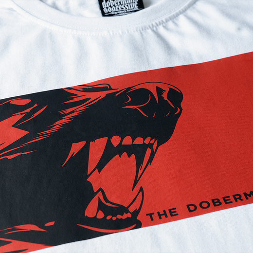 Koszulka T-shirt Dobermans Aggressive "NEVER FORGETS" TS379 - brązowa