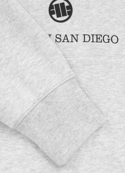 PIT BULL "SO CAL" Men's Hoodie - Gray