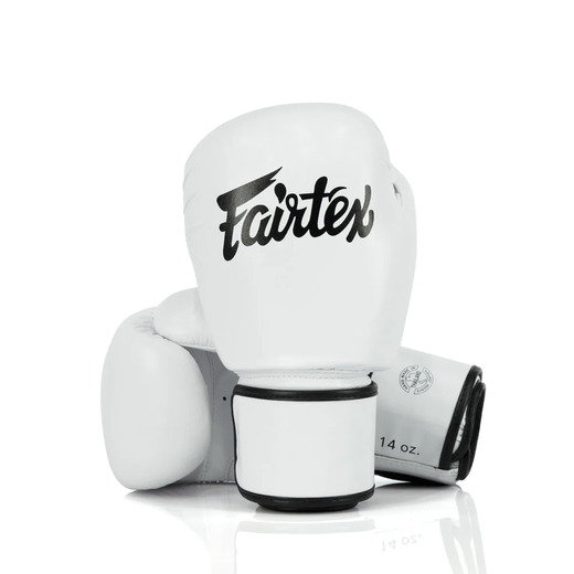 RĘKAWICE BOKSERSKIE FAIRTEX BGV27 (white) "K"