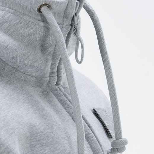 Dobermans Aggressive Zip Hoodie &quot;Premium BZK260&quot; - gray