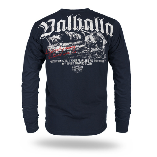 Longsleeve Dobermans Aggressive "VALHALLA III" LS400 - granatowy