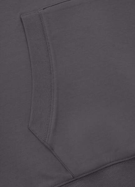 Bluza męska z kapturem PIT BULL "SAMPSON" - grafitowy