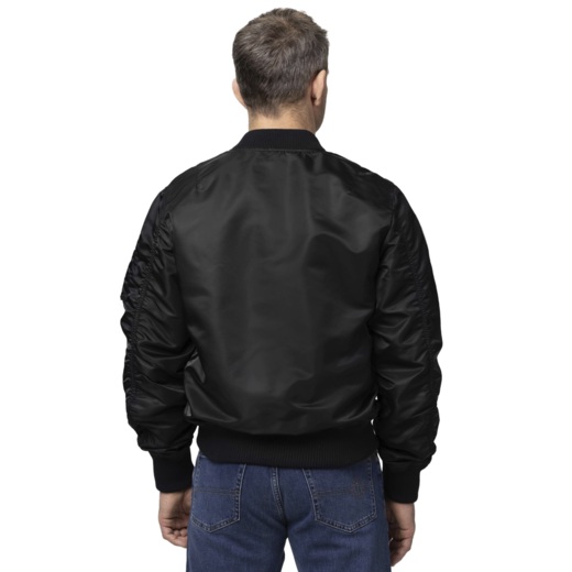 Kurtka bomberka przejściowa PIT BULL "MA-1 AKRON" - czarny