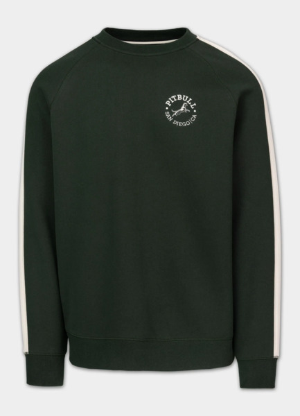 PIT BULL &quot;SAN DIEGO CA&quot; sweatshirt - dark green