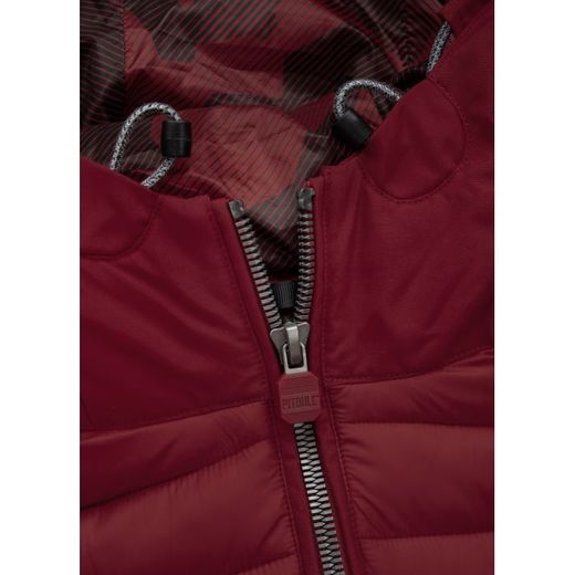 Winter jacket PIT BULL &quot;Tremont 2019&quot; - burgundy